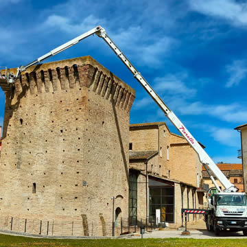 Applicazioni di noleggio presso Torre Mulino Passo di Treia